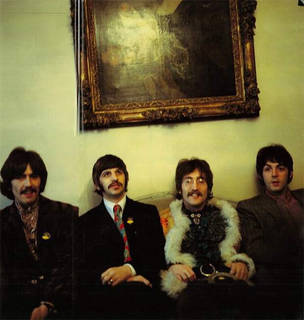 The Beatles, апрель 1967 года, вскоре после этой съемки Пол взял номер телефона Линды the beatles, архив, группа, звезды, знаменитости, история, музыкант