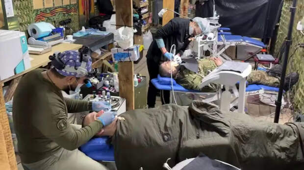 Стоматологи-волонтёры оказывают квалифицированную медпомощь российским бойцам в Херсонской области