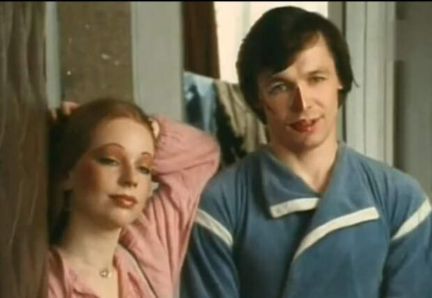 Василий Мищенко и Марьяна Полтева в фильме «Хочу тебе сказать...», 1985 год