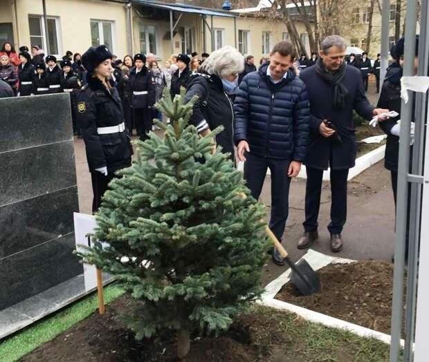 Во время торжественного открытия
