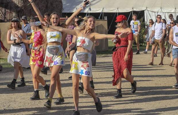 Музыкальный Falls Festival в Австралии