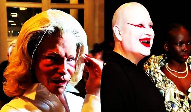 «Человек – это экскременты с фекалиями»: «Неделя высокой моды» в Париже похожа на фильм ужасов и психдиспансер (видео не для слабонервных!)