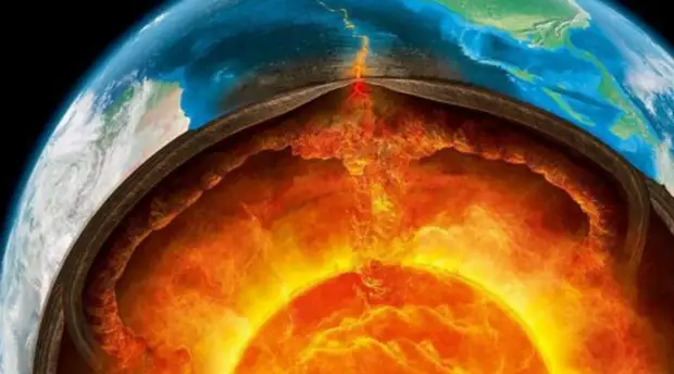 Что можно увидеть, если прыгнуть в яму в земле и долететь до центра планеты