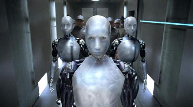 Кадр из к/ф «Я, робот» (2004).