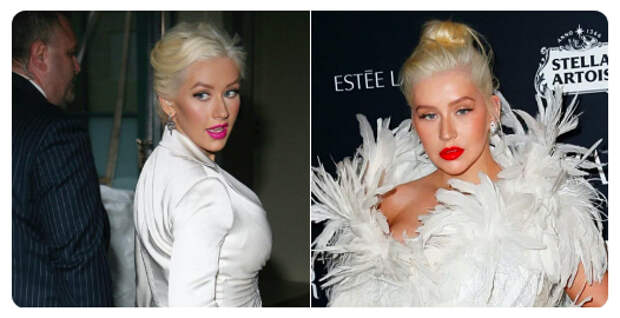 Кристина Агилера в #10YearChallenge