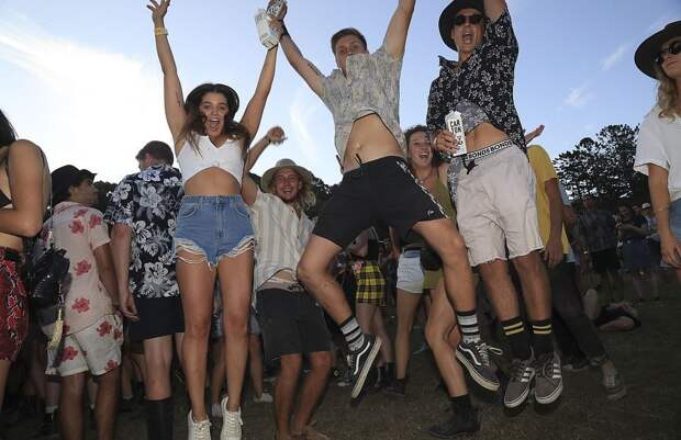 Музыкальный Falls Festival в Австралии