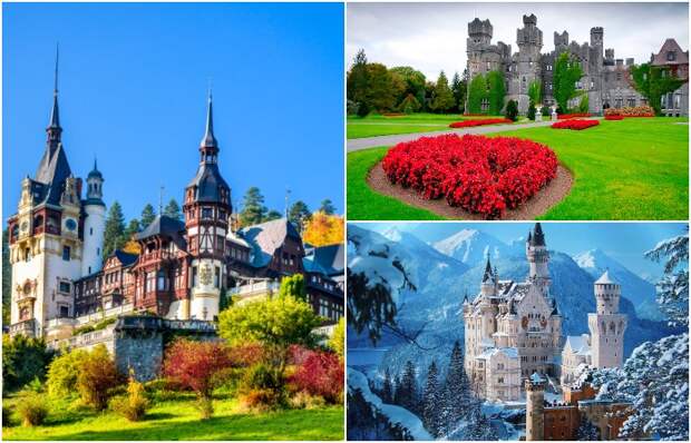 5 сказочных замков Европы, которые прекрасны 365 дней в году и в любую погоду
