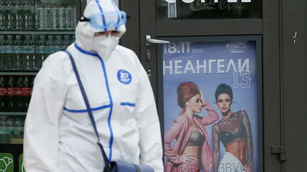 Число заражённых коронавирусом на Украине превысило 10 тысяч