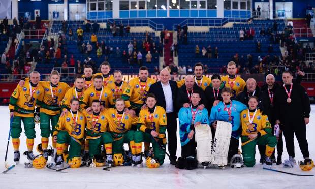 Архангельский «Водник» взял «бронзу» на чемпионате России по хоккею с мячом