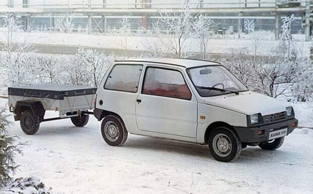 Чем отличались первые прототипы ВАЗ-1111 «Кама» от серийных автомобилей авто, автомобили, ваз, ваз кама, ваз-1111, малолитражка, ока, прототип