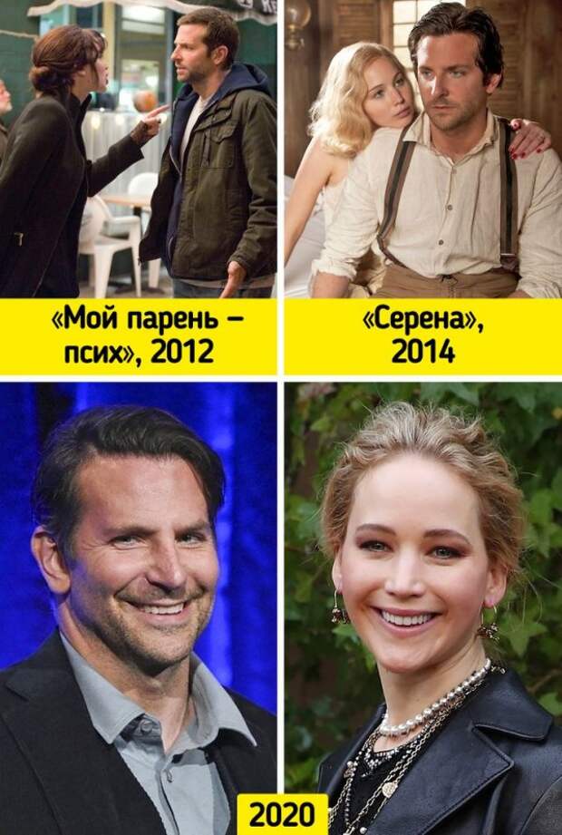 Как изменились кинопары, которые появлялись вместе в разных картинах