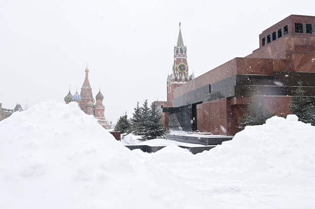 Синоптик Тишковец: высота сугробов в Москве достигнет рекордных 87 см