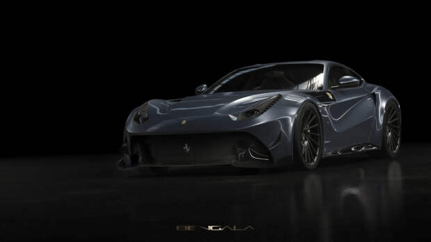Испанцы переделают Ferrari F12 в карбоновую «Кавалерию»