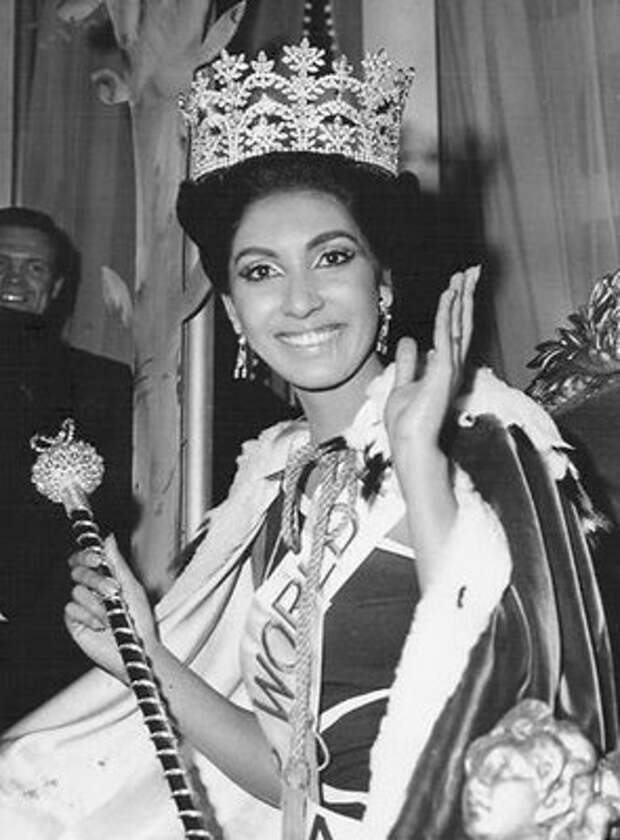 индианка Рейта Фариа, Мисс мира 1966. Фото / Reita Faria (India), Miss World 1966. Photo