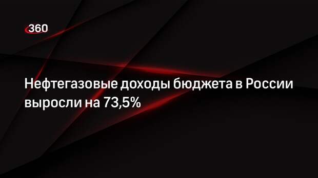 Минфин: нефтегазовые доходы в бюджет РФ в январе — мае увеличились на 73,5%
