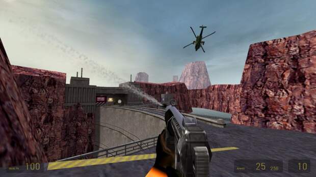 В Half-Life было все, что можно придумать для шутера. Битва с вертолетом в том числе