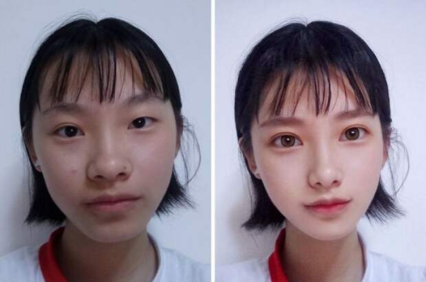 20 доказательств того, что нельзя верить фотографиям азиатов азиаты, до и после, обман, прикол, фото, фотошоп, юмор