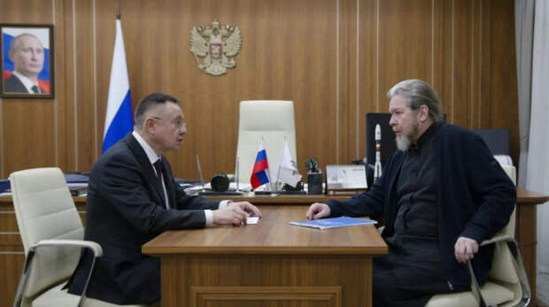 Ирек Файзуллин и митрополит Тихон обсудили развитие «Нового Херсонеса»