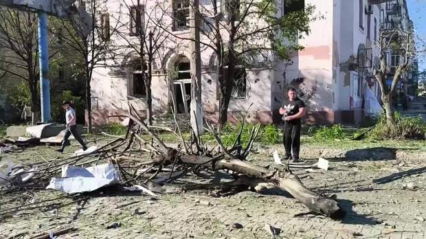 Video: Последствия_обстрела_центра_Горловки.mp4