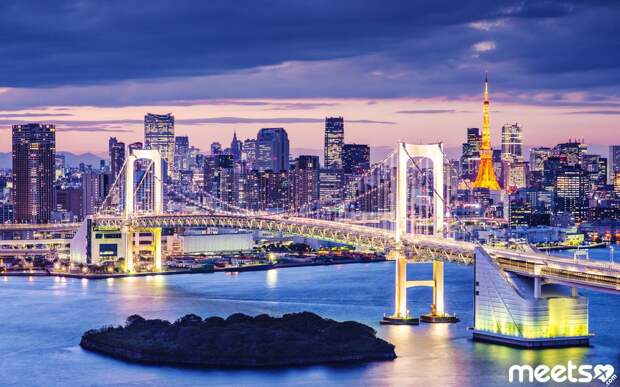 Tokyo bridge Tokyo Bay