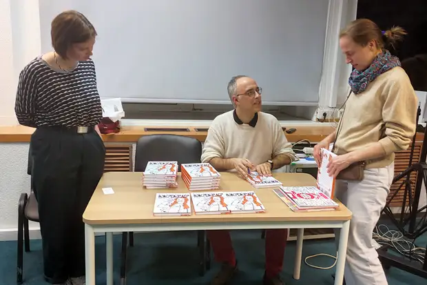 Михаил Визель представил новую книгу "Воксрекордер инженера Термена"