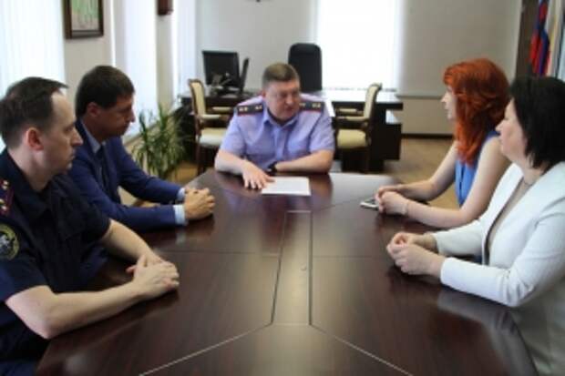 Рабочая встреча руководителя следственного управления по Рязанской области с региональными омбудсменами