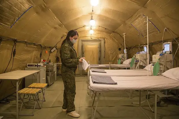 ФМБА открыло полевой госпиталь в третьем по величине городе ДНР