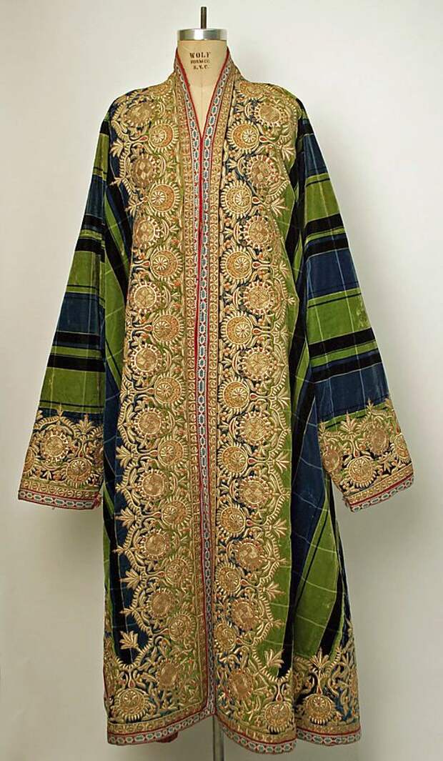 Caftan, 19th century, central Asia (Bokharan peoples): 