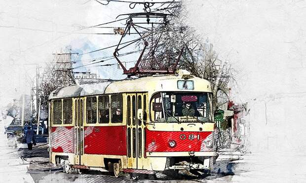 В Орёл трамвай № 4 вновь вышел на линию