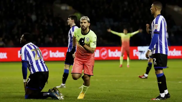 «Манчестер Сити» вышел в четвертьфинал Кубка Англии по футболу