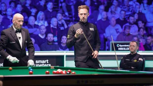 Джадд Трамп сделал впечатляющий камбэк в матче с Марком Алленом на Tour Championship 2026