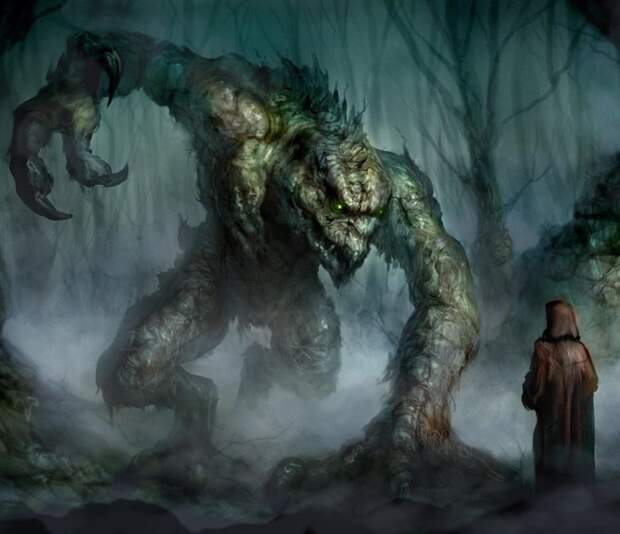 Пост для любителей монстров: 40 кошмарных тварей из параллельных миров воображение, кошмары, монстры, рисунки, чудовища
