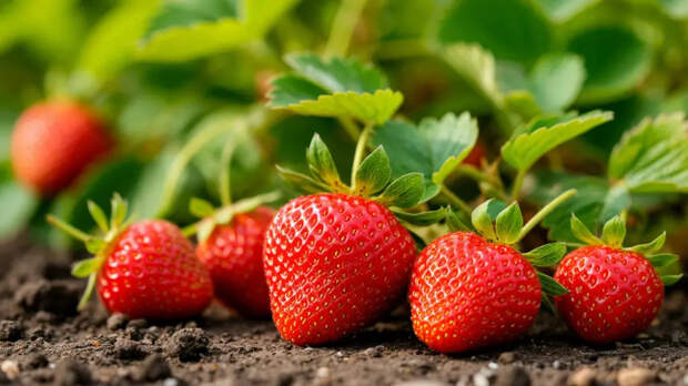 Завтрак для клубники в апреле: хватит одного стакана, чтобы каждые 2 дня таскать ягоды ведрами