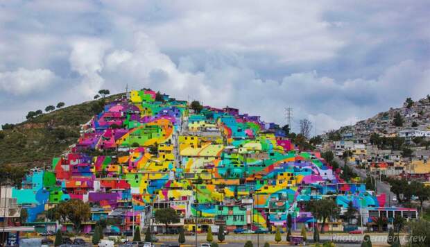 19. 209 раскрашенных домов района Пачука, Мексика  мир, фотография