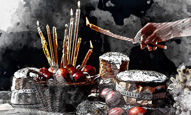 Орловский хлебокомбинат освятил пасхальные куличи