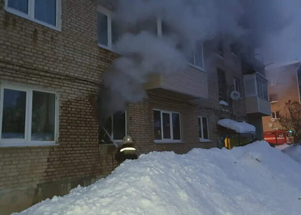 Ясногорские спасатели эвакуировали троих детей из пожара