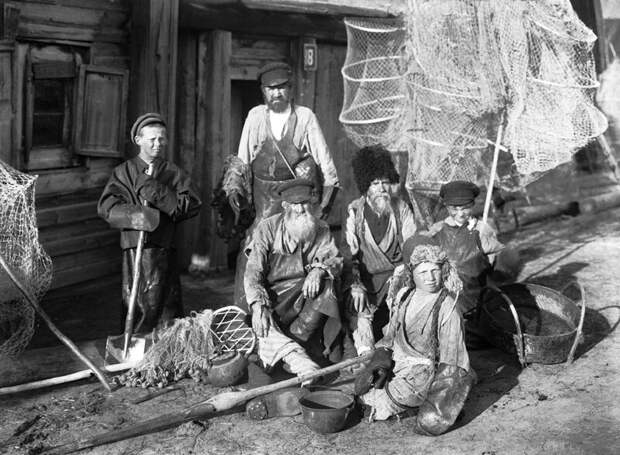 Рыбаки Рыбной слободы Михаил Смодор, 1913 год, г. Галич, «Костромская старина».