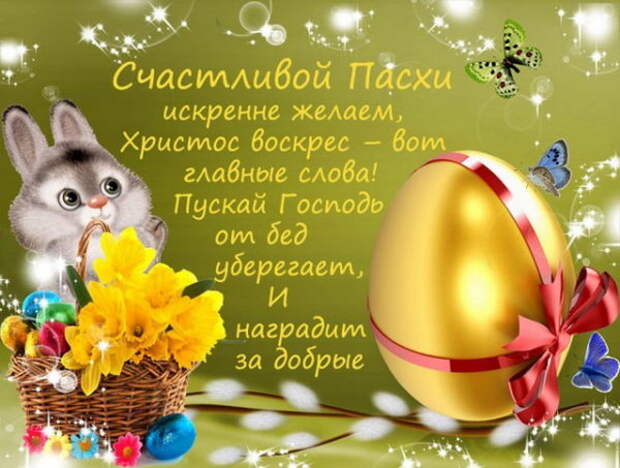 Открытки на Пасху 2021