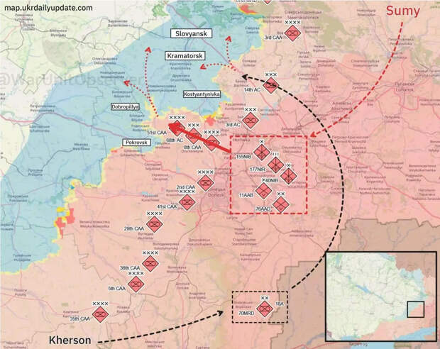 Российские бойцы ВДВ и морпехи выдвинулись в район Покровска для развития успеха наступления