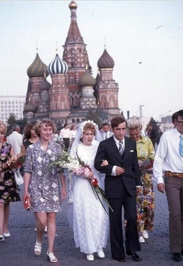 Москва 1975: Красная площадь и люди больше 40 лет назад