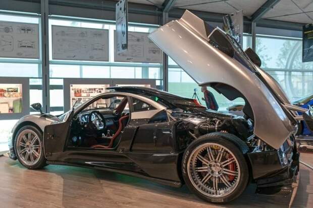 Музей на заводе по производству суперкаров Pagani