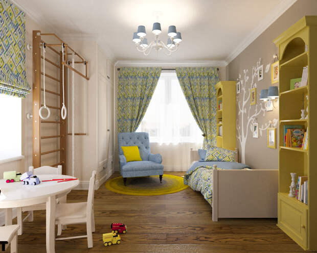 8 крутых детских комнат от российских дизайнеров