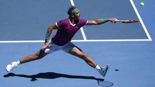 Надаль вышел в третий круг Australian Open, обыграв Ханфмана