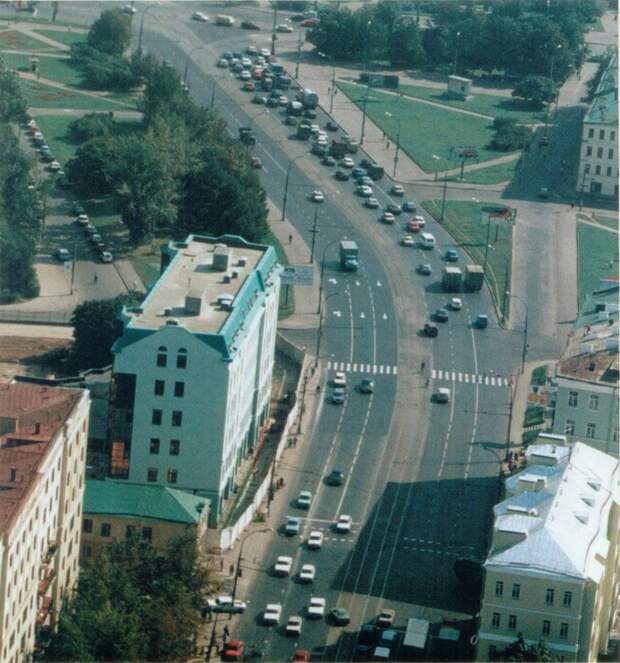 Преображенская улица 1996—1997гг. СССР, ностальгия, улицы Москвы