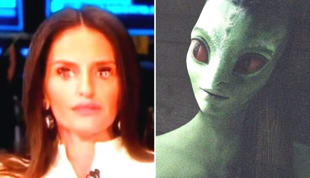 Банкир моргнула в эфире «нечеловеческими» глазами