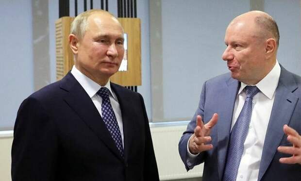 Путин и Потанин (иллюстрация из открытых источников)
