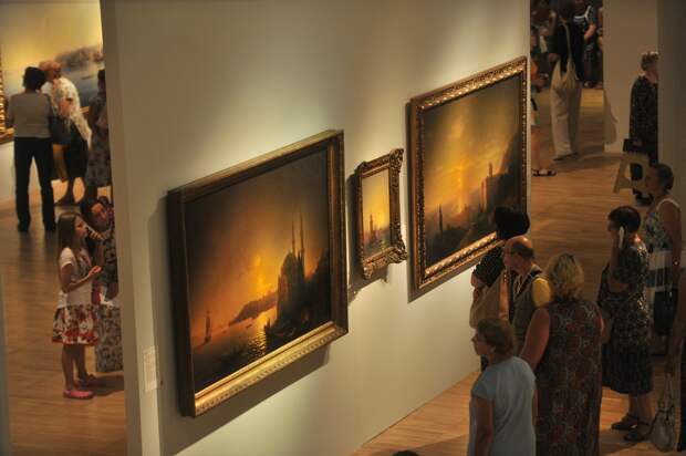 В Нижнем Новгороде на продажу выставлена картина художника Айвазовского за 1,1 млн рублей