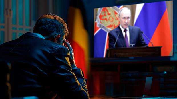 Путин четверть часа доказывал немцу, что позиция ФРГ по "русскому" вопросу лицемерна