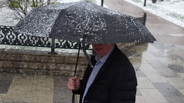 Дождь и мокрый снег: какая погода будет в Москве в понедельник