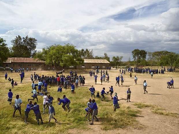 Manera Primary School, Найваша, Кения дети, игровые площадки, мир, путешествия, страны